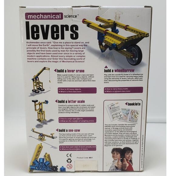 Engino Education Mechanical Science - Levers 100% COMPLETE - Picture 2 of 7